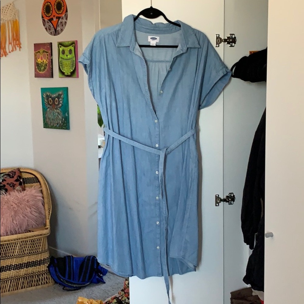 Chambray Jean Dress